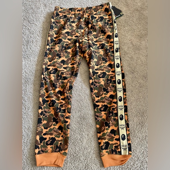 MCM x Bape Camo Track Pants (matching zip up jacket also available)